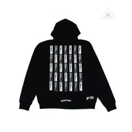 Chrome Hearts Foti Jarvis Block Zip Hoodie