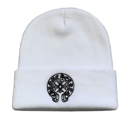 Chrome Hearts Beanie Corolla – White