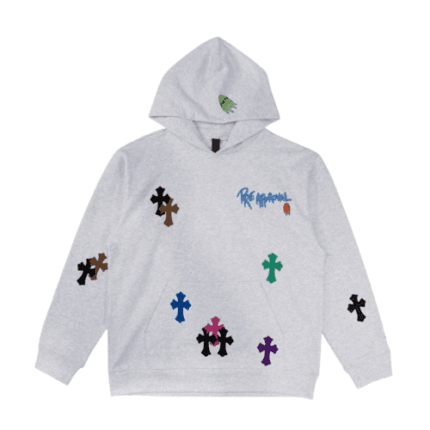 Chrome Hearts x Matty Boy Cross Patch Hoodie