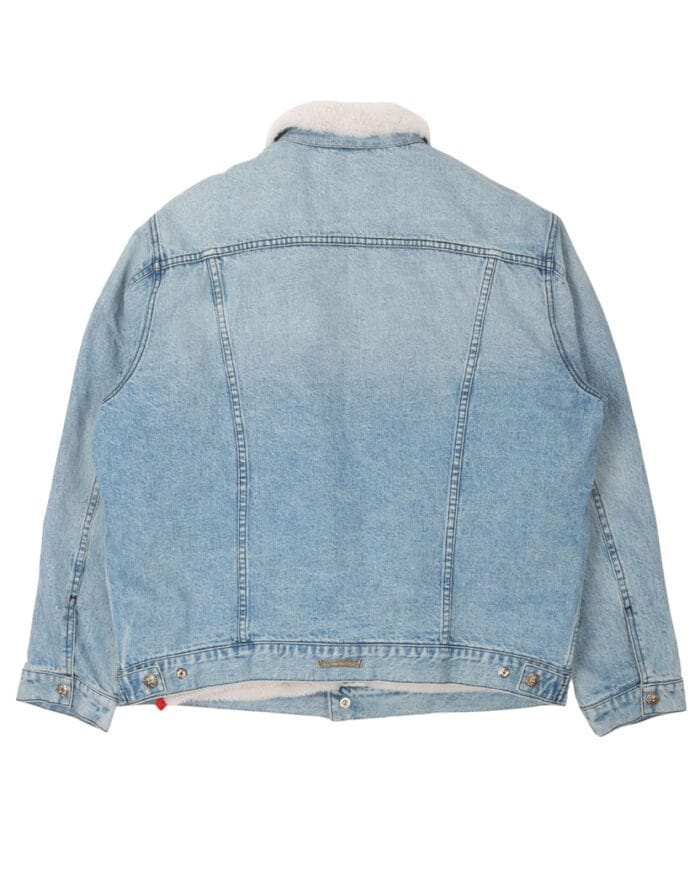 Chrome Hearts Shearling Denim Jacket