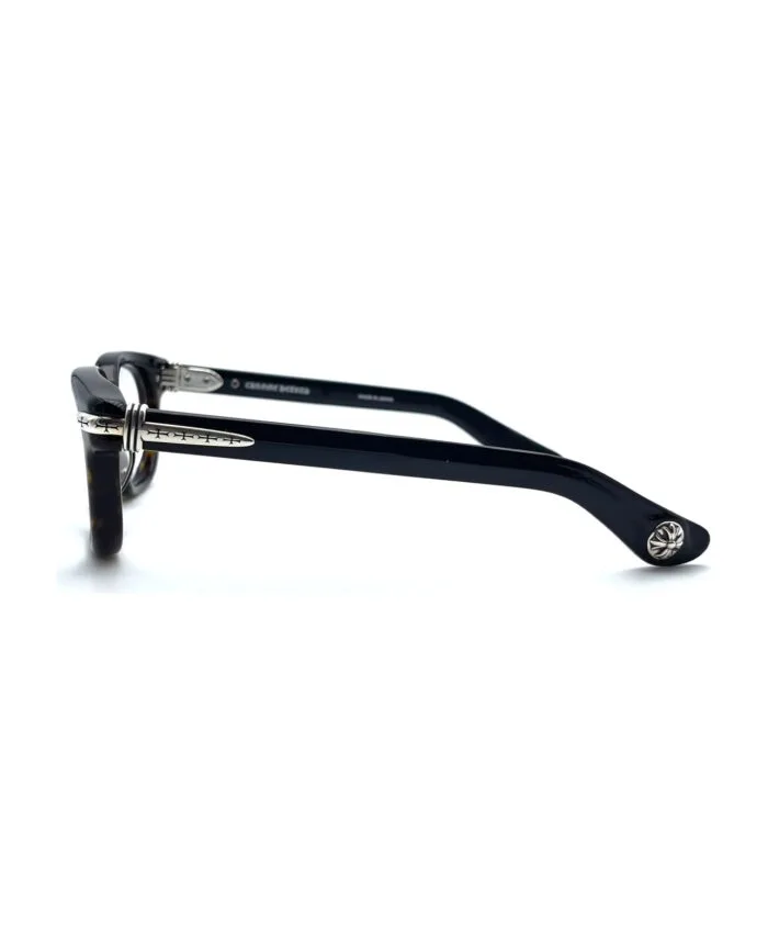 Chrome Hearts Drippin - Dark Tortoise Black Rx Glasses