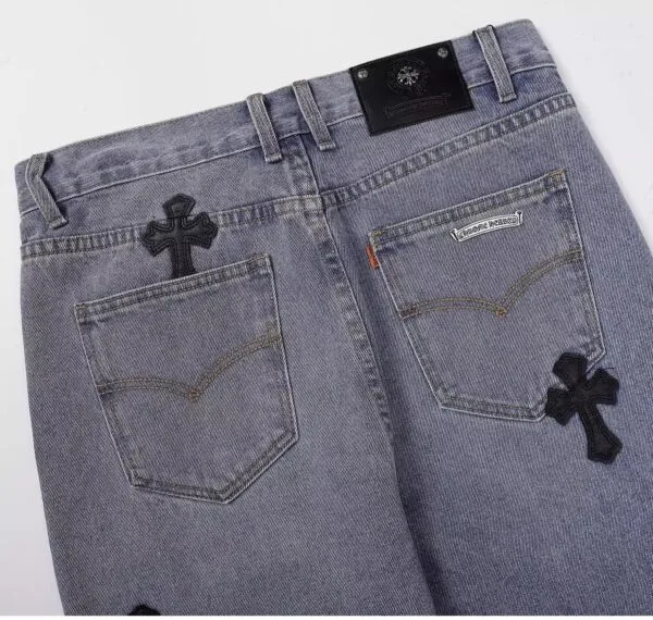 Chrome Hearts Flairny Cemetery Cloth Denim Pants