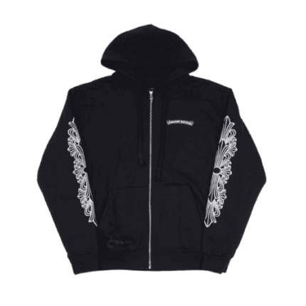 Chrome Hearts Aspen Thermal Zip-Up Hoodie