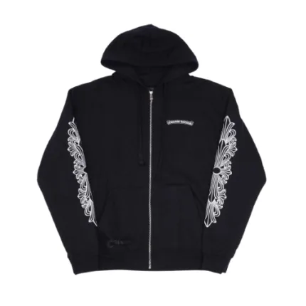 Chrome Hearts Aspen Thermal Zip-Up Hoodie