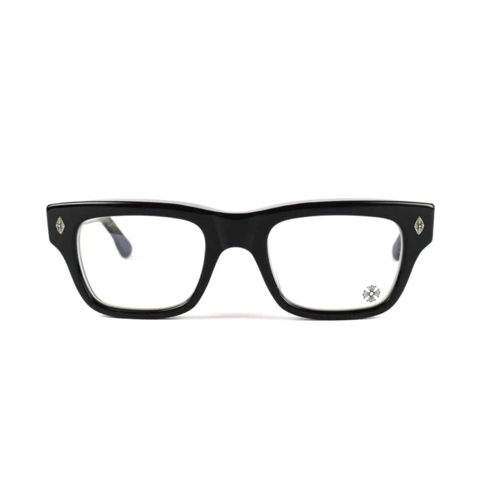 CHROME HEARTS CRYPDIC BLACK SHINE GLASSES